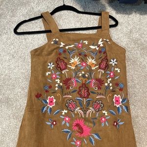 Abercrombie and fitch mini Velvet dress